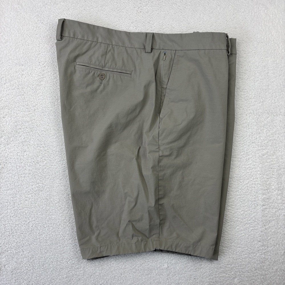 VINEYARD VINES Mens On-The-Go Chino Shorts Size 42 Khaki 9" Tech Stretch Chinos